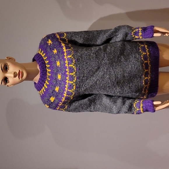 Handknit Other - One of a kind homemade sweater size small/medium